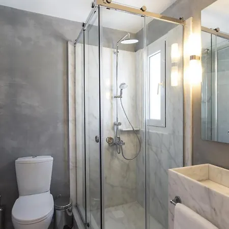 67sq Meters Modern With A Swimming Pool And Sea View In Apartmán Koundouros